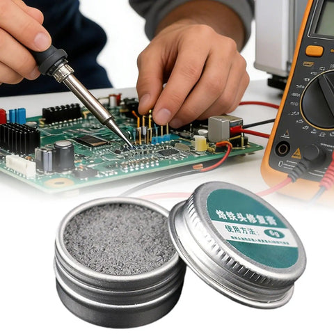 Pro Grade Soldering Iron Tip Tinner Paste For Home And Workshop Quick Tip Restoration Cream For Electronics Repair 6g