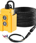 Dump Trailer Remote Control Switch For 4 Wire 12V Double Acting Hydraulic Pump Power Supply Unit with 2 buttons and cables