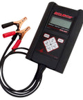 40 Amp Hand Held Battery And Electrical System Micro Processor Tester For Flooded Deep Cycle And AGM Batteries With CCA Range 100 To 1600 Detects Discharged And Bad Cells Provides Reverse Polarity Protection And Let A Single Technician Run Full System. handheld battery tester with cables and clamps