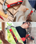 Ultra Handy 560 Piece Nails And Hammer Set With 8oz Hammer And 10ft Tape Measure For Picture Hanging Woodworking Home Decor And DIY Projects