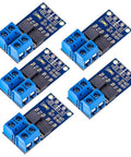Pack of five Dual MOSFET Beefed-Up High Power Motor Controller Drive Module 5V To 36V 400W PWM