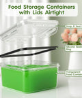 36 Piece Plastic Food Storage Containers With Lids For Pantry And Kitchen Organization A Must Have BPA Free Leak Proof Reusable Set