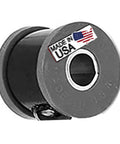 Close-up of Jeep Wrangler Track Bar Bushing Kit 1987-1995, front or rear, made in USA, durable for rough roads.
