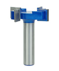 Pro Grade CNC Spoilboard Surfacing Router Bit for Slab Flattening and Planing, One Half Inch Shank, Two Inch Diameter