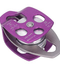 Beefy Outdoor Climbing Rescue Pulley With Swing Plate, 32KN Capacity, Portable Safety Pulley, Aluminum Magnesium Alloy