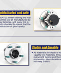 512347 Rear Wheel Bearing Hub Assembly for Mazda vehicles, highlighting sophisticated safety and stable durability features.
