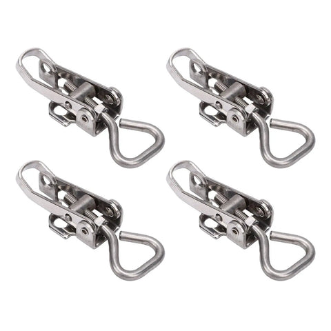 Toggle Latch Clamp 304 Stainless Steel 300 Lb Capacity Adjustable Locking Fastener For Cabinets Tool Boxes Boats And Hatches