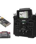 Flysky Paladin PL18 2.4GHz 18CH Radio Transmitter with FS-FTr10 and FTr16S Receiver for RC FPV Racing Drones.