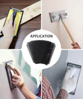 Drywall Sanding Screen Mesh Sheet 4 3/16 Inch By 11 1/4 Inch Grit 220 12 Pack Double Sided Open Mesh For Clog Free Sanding
