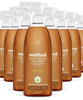Almond Scent Daily Wood Cleaner For Wood Surfaces Cleans Dust And Grime From Tables Shelves Counters And Panels With A 28 Oz Spray Bottle Pack Of 8 Cruelty Free And People Tested image of 8 bottles