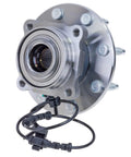 Top Shelf Front Wheel Bearing And Hub Assembly Swaps Right Into 2007 To 2013 Chevy Gmc Hummer 4wd Trucks Single Rear Wheels image showing durable bearing with ABS harness.
