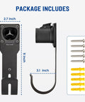 Tesla EV Charger Holder Wall Mount Cable Organizer J Hook Dock For Charging Cables Must Have Heavy Duty Steel Nozzle Holster