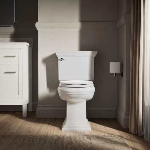 Ridgewood Elongated Soft Close Toilet Seat No Slam Lid With Quiet Close Durable Wood Construction Color Matched Hinges Easy Install