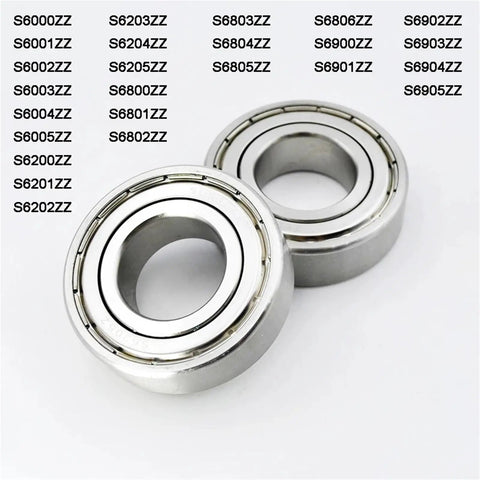 Heavy Duty 304 Stainless Steel Deep Groove Ball Bearings Built Tough With Double Sealed ZZ Design Food Grade Assortment Kit Smooth Operator Performance For Industrial Gear Ready To Roll 10 Piece Tool Set