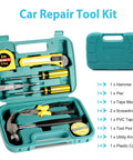 Roadside Car Emergency Kit With Jumper Cables Shovel First Aid Kit And Safety Tools All In One Auto Truck Vehicle Emergency Bag