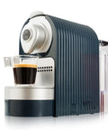 Nespresso Compatible Single Serve Espresso Machine One Touch Quick Brew Coffee Maker Compact 27oz Removable Tank with brewed espresso.