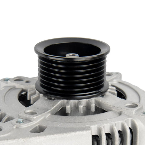 Close-up of 130 Amp OE Quality Alternator Replacement for 2005-2015 Toyota Tacoma 4.0L and 2003-2009 4Runner 4.0L.