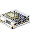 Rock Solid 35W Switching Power Supply Delivers Reliable 24V At 1.5A With Top Shelf 88 Percent Efficiency, sleek design with ventilation.