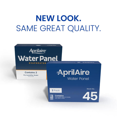Model 45 Water Panel Humidifier Filter Replacement for Whole House Humidifier Models 400 400A 400M Pack 2