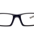 Leaded Radiation Protective Eyewear With TR-90 Frame And Side Shields RG-17012-BK front view, 0.75mm PB front