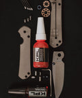 Blue Thread Locker For Knife And Gun Pivot Screws Keep Your Gear Tight Oil Tolerant And Fast Curing Medium Strength 10ml