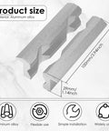 1 Pair Aluminum Alloy Magnetic Vise Jaws Set For 1.5 Inch V Type Vice Jaws Protectors Covers Built Tough For Woodworking Diy Projects And Plumbing
