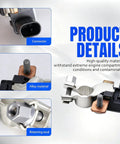 Sweet Upgrade For Your Ride With This Premium Replacement Battery Sensor shown with connector, alloy material, and retaining stud.
