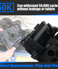 Hassle Free HVAC Heater Control Valve For Toyota Prius Gen 2 shown without leakage, designed for easy straight swap and high durability.