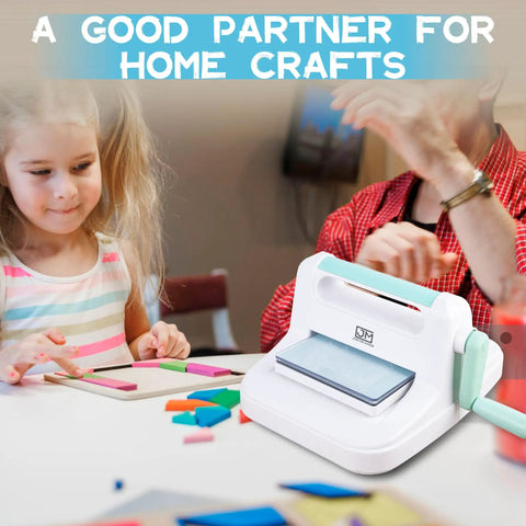 Level Up Your Paper Craft Game With This 6 Inch Manual Die Cutting Machine And A5 Embossing Press Super Smooth Scrapbooking Starter Kit For Beginners, Cardmakers, And No Sweat Hobbyists In Blue