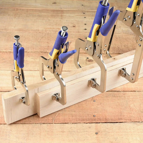 Industrial Grade C Type Lock Clamp Combination Set With Rotating Pad For 6 To 18 Inch Coverage Heavy Duty Be A Real Workhorse For Welding
