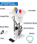 Fuel Pump Assembly For Ford F150 2004 2008 4.2L 4.6L 5.4L And Lincoln Mark LT 2007 2008 5.4L showing components with labels