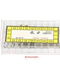 Pro Grade Watch Stem Extender And Crown Replacement Parts Kit With Storage Box displaying various sizes and labels.