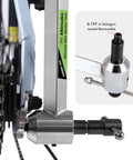 Pro Grade Derailleur Hanger Alignment Gauge Tool for Bicycle, stainless steel with precise inner shaft details