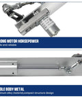 Plug and Play Reciprocating Linear Actuator with 6 Inch Stroke, DC24V Gear Motor, Aluminum Body, Component View