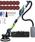 Drywall Sander With 8 Amp Copper Motor, Heavy Duty Pro Grade DIY Tool For Popcorn Ceiling Removal, accessories included.