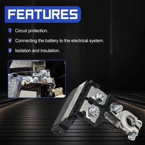 Durable Positive Battery Fuse Holder With Battery Terminal Connector showcasing features for Nissan and Infiniti models