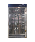 Interior view of 80 Layer Food Dehydrator Dryer Machine for Fruits Vegetables Meat Fish Herbs Nuts and More 6000W 220V