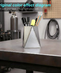 Coupons Included No Frills Welding Practice Kit two 17 gauge mild steel pen holder projects on workshop table