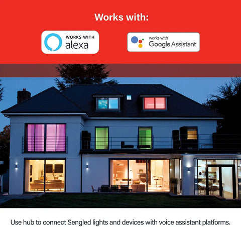 Smart Home Hub For Lights And Accessories That Really Works With Alexa And Google Assistant Control Up To 64 Smart Lights