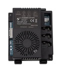 Rig Ready Slick 24V Control Box Kit for Kids Electric Ride On Cars showing HY2005RX module with wiring ports and heat vents.