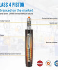 Heavy Duty 1000 Lb Gas Lift Chair Cylinder Replacement 12 To 18 Inch Universal Office Chair Gas Lift Class 4 Gas Cylinder For Gaming Chairs Executive Chairs Home And Captain Chairs Wide Compatibility, showing internal components and steel construction.