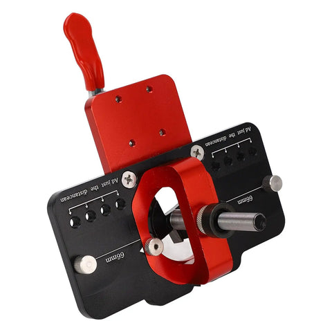 Concealed Hinge Jig With Aluminum Alloy Frame And 35mm Drill Bit No Fuss Quick Install Tool for cabinets and furniture setup