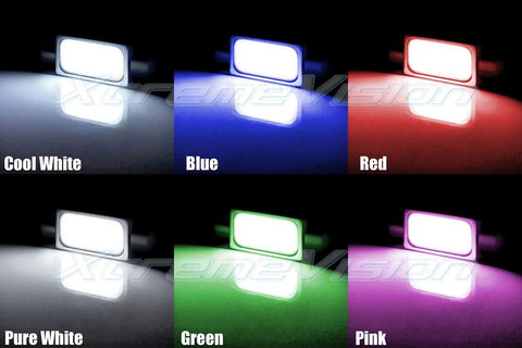 Pure White Interior LED Kit For Mazda RX-8 2004-2014, 5-Piece Set With Map, Dome, Door, Trunk And License Lights color options