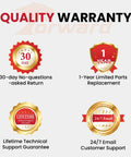 Quality warranty with 30-day return, 1-year replacement, lifetime support, 24/7 email support for Beefy 4 Inch Bench Vise With Ductile Iron Jaw 2 3 8 Inch Throat Anvil Swivel Base Diy Friendly Home Workshop Clamp Power For Woodworking And Metalworking Heavy Duty Yet Easy To Handle For Everyday Projects.