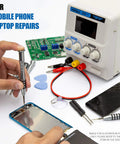 Regulated Variable DC Bench Power Supply 0 To 30V And 0 To 5A Low Noise Switch Mode with Alligator Clips used for phone repair
