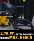 Car Detailing Vacuum Hose Accessory Kit With About 15 Ft Flexible Hose Includes Crevice Tool Soft And Stiff Brush Set Claw