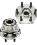 Front Wheel Bearing And Hub Assembly Pair For Chevy Colorado 2015 2022 4WD And GMC Canyon 2015 2022 4WD 6 Lug Replaces Worn Bearings