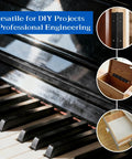 4 Pack 12 Inch Continuous Piano Hinges Heavy Duty Rust Resistant 304 Stainless Steel shown on soft-close cabinet projects.