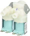 Water Inlet Valve For Washing Machine DC62-30312J Replacement Part, OEM Grade Cold Water Control Solenoid, dual valve view