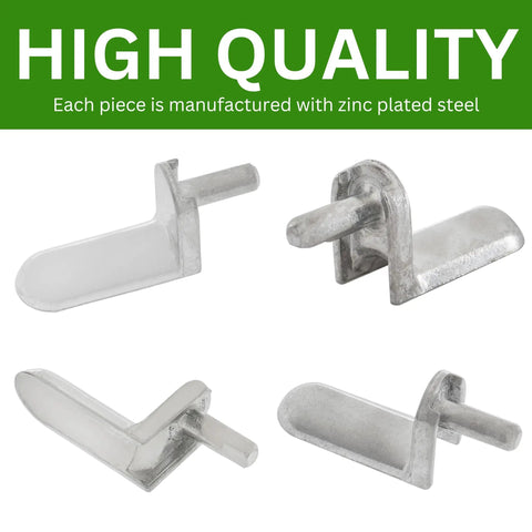 Dead On Fit Replacement Shelf Pins For Bookcases And Modular Shelving Units. Solid Heavy Gauge Metal Pegs Keep Shelves Locked In Place. Pack Of Twelve Includes Every Piece Needed For Quick Setup And Zero Hassle